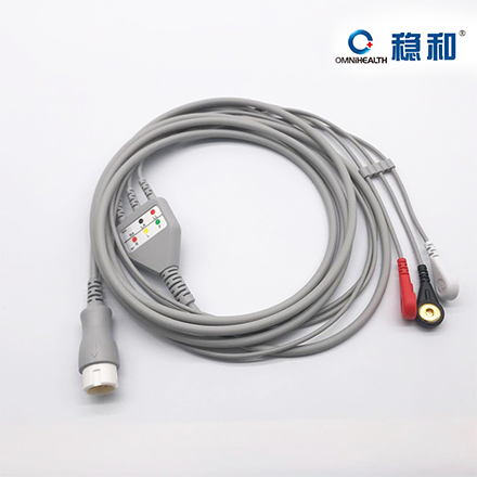 一体心电导联线