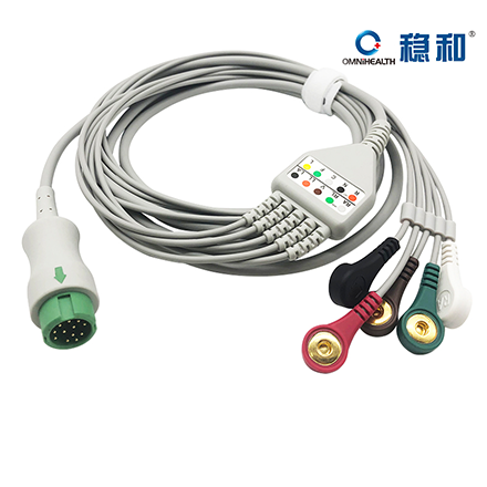 一体心电导联线