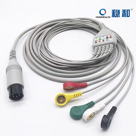 一体心电导联线