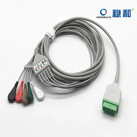 一体心电导联线